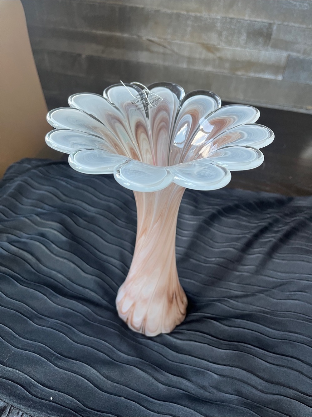 Murano Art Glass Flower Vase – Made in Italy